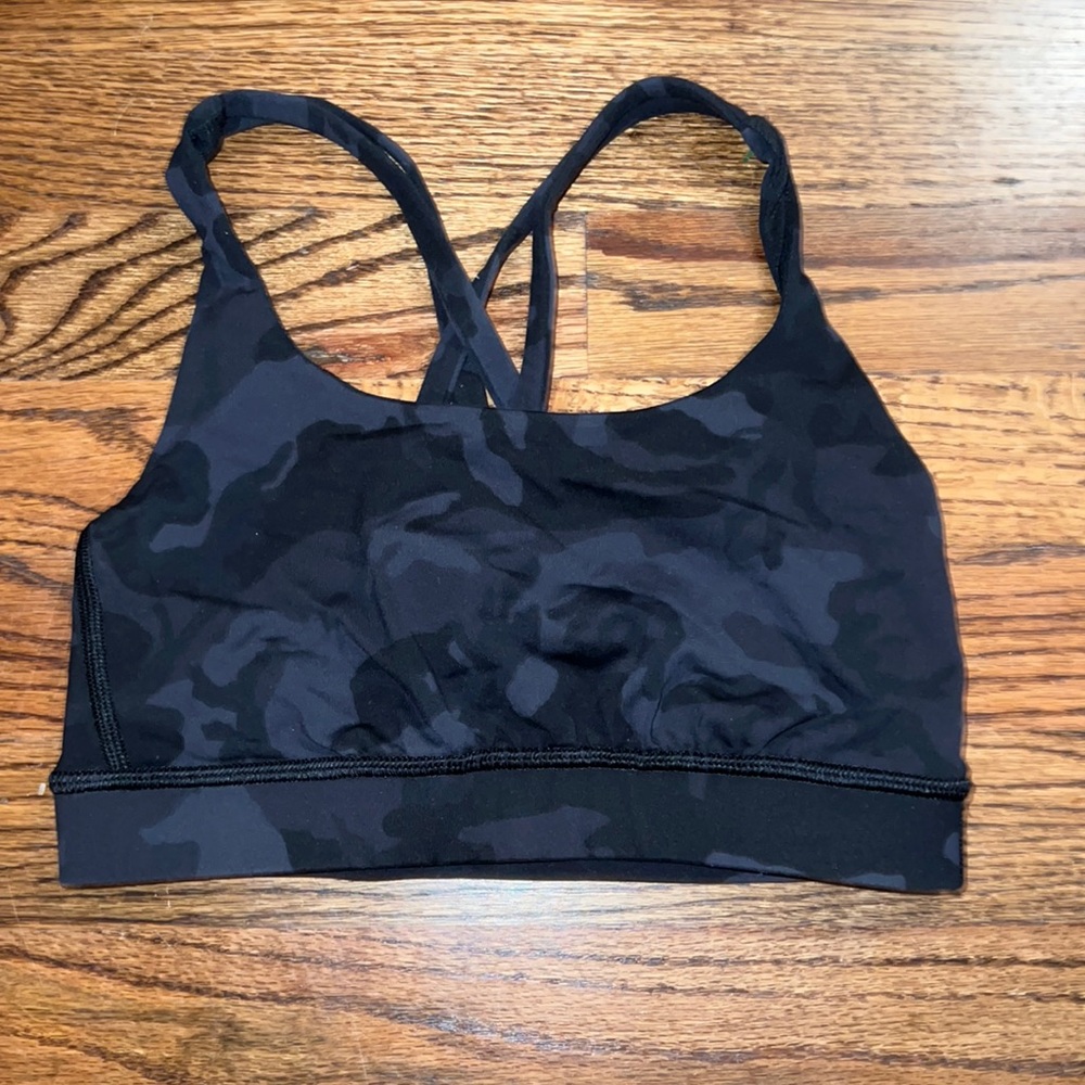 Black size 0 Lululemon bra